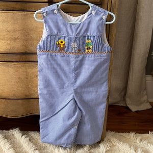 Wizard of Oz smocked longall